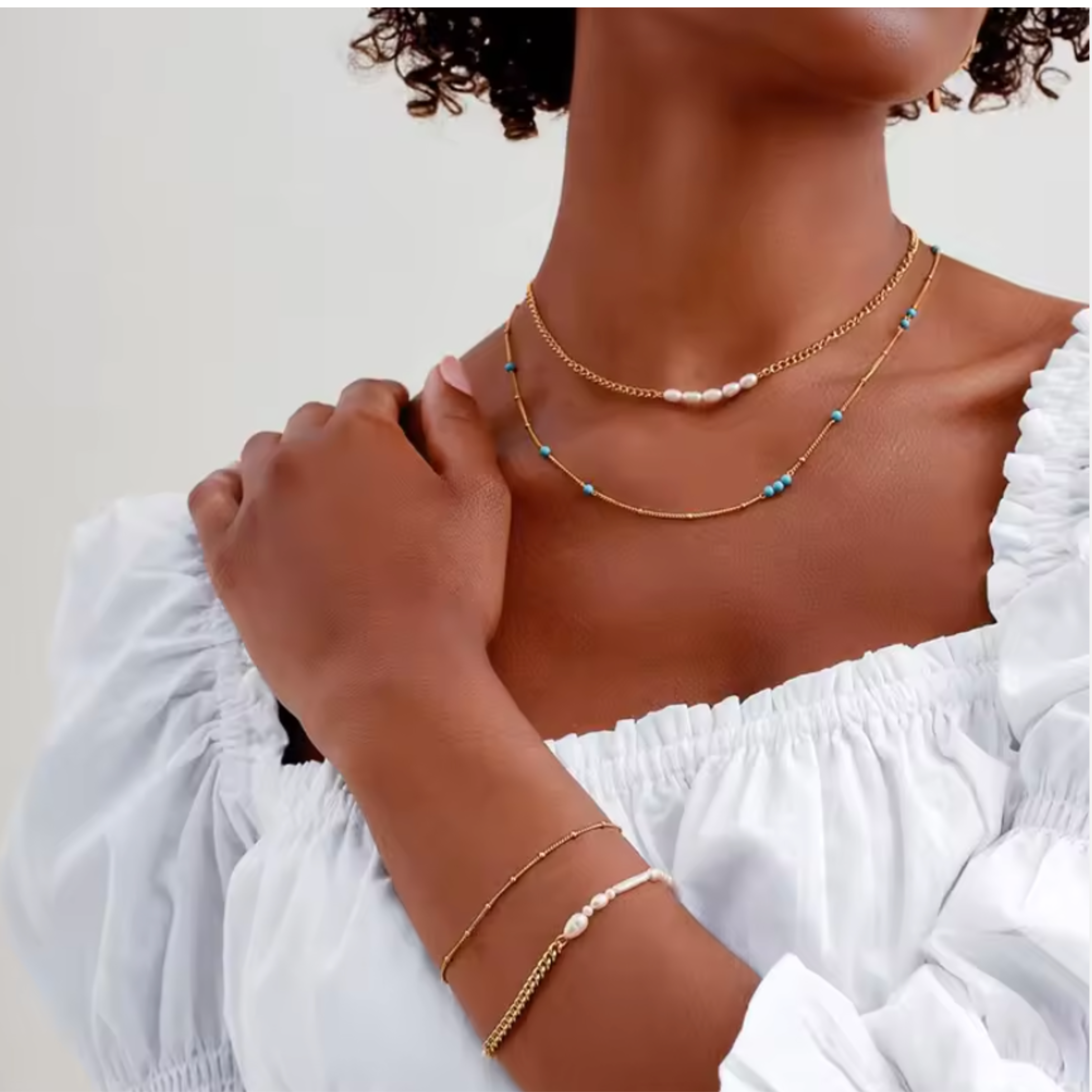 Minimalist Pearl Bead Necklace, Choker Necklace, Bridesmaid Wedding Necklace, Dainty Pearl Necklace, Freshwater Pearl Necklace, Gift For Her.