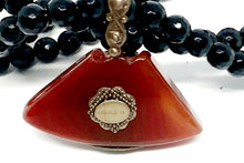 Black Beaded Statement Necklace