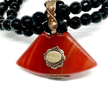 Green Double Stranded Statement Necklace