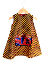 Red and Gold Girl's Dress