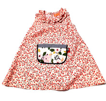 Pink and Red Girl's Dress