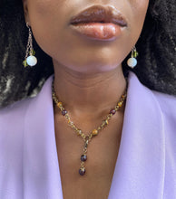 Interchangeable Garnet Necklace