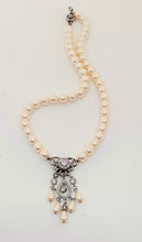 Angelina Pearl and Cubic Zirconia Necklace