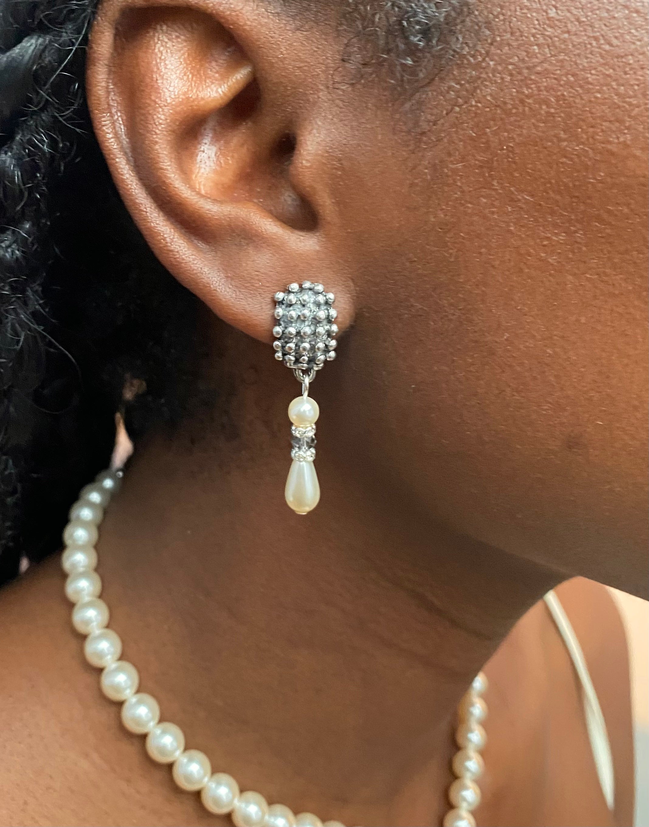 Abigail Faux Pearl Earrings