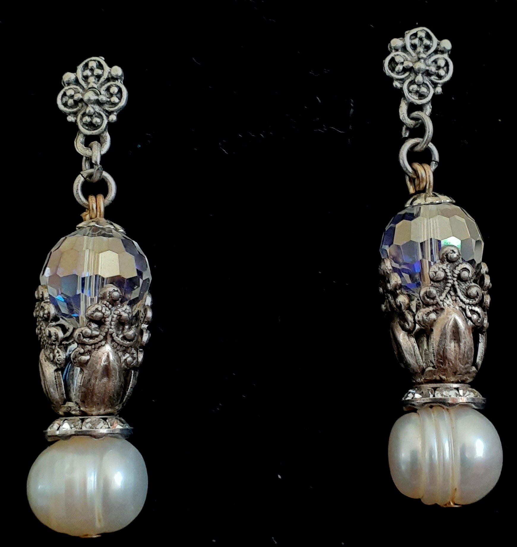 Fiona Freshwater Pearl Drop Earrings