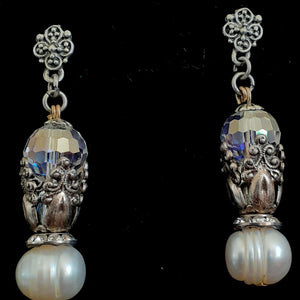 Fiona Freshwater Pearl Drop Earrings
