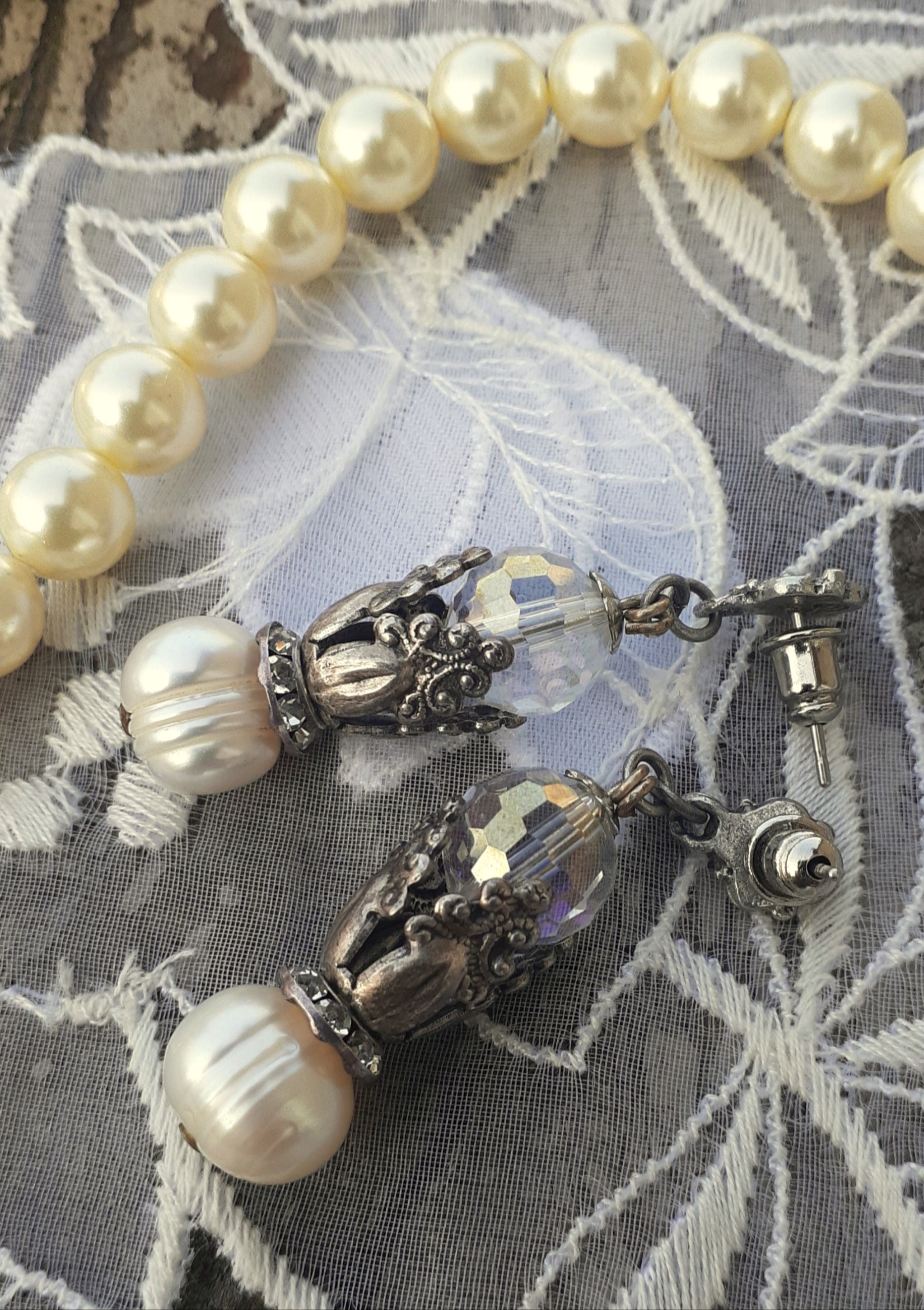 Fiona Freshwater Pearl Drop Earrings