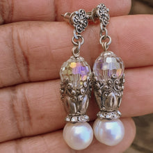 Fiona Freshwater Pearl Drop Earrings