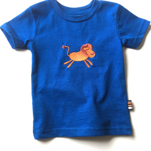 Embroidered Lion Toddler T-shirt