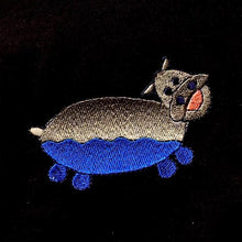 Embroidered Hippo Toddler T-shirt 