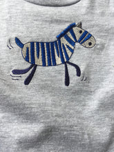 Embroidered Zebra Toddler T-shirt 