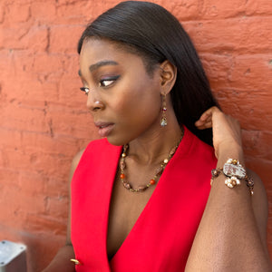 Interchangeable Carnelian Necklace