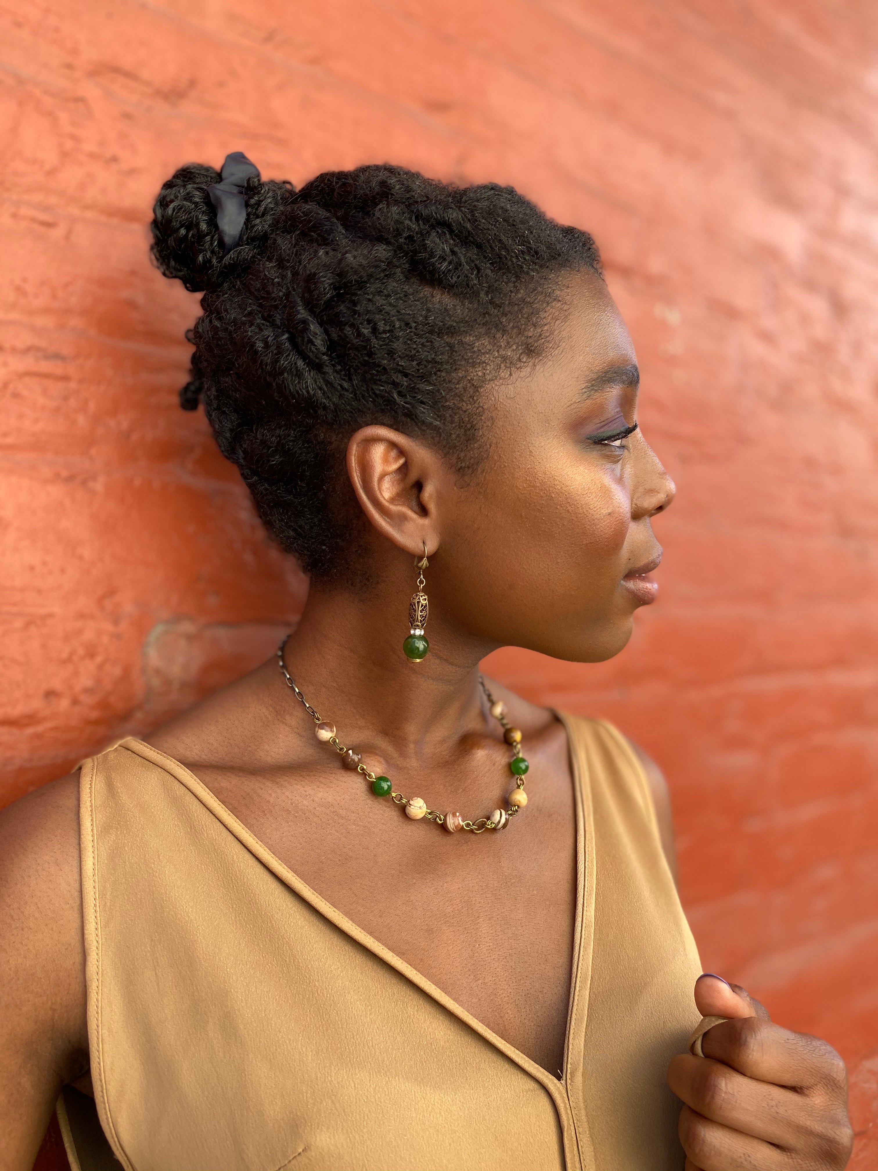 Brown Jasper Necklace