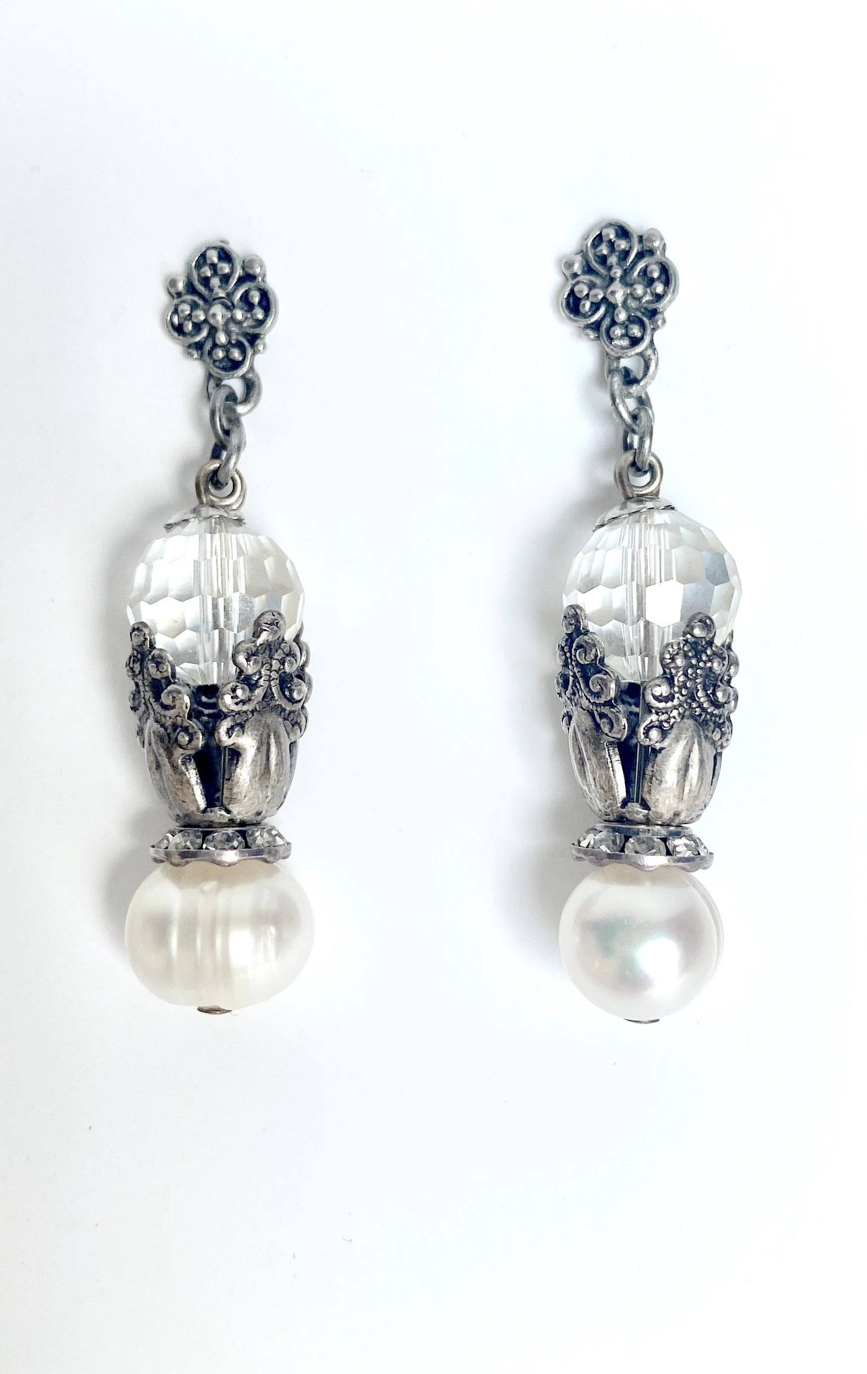 Fiona Freshwater Pearl Drop Earrings