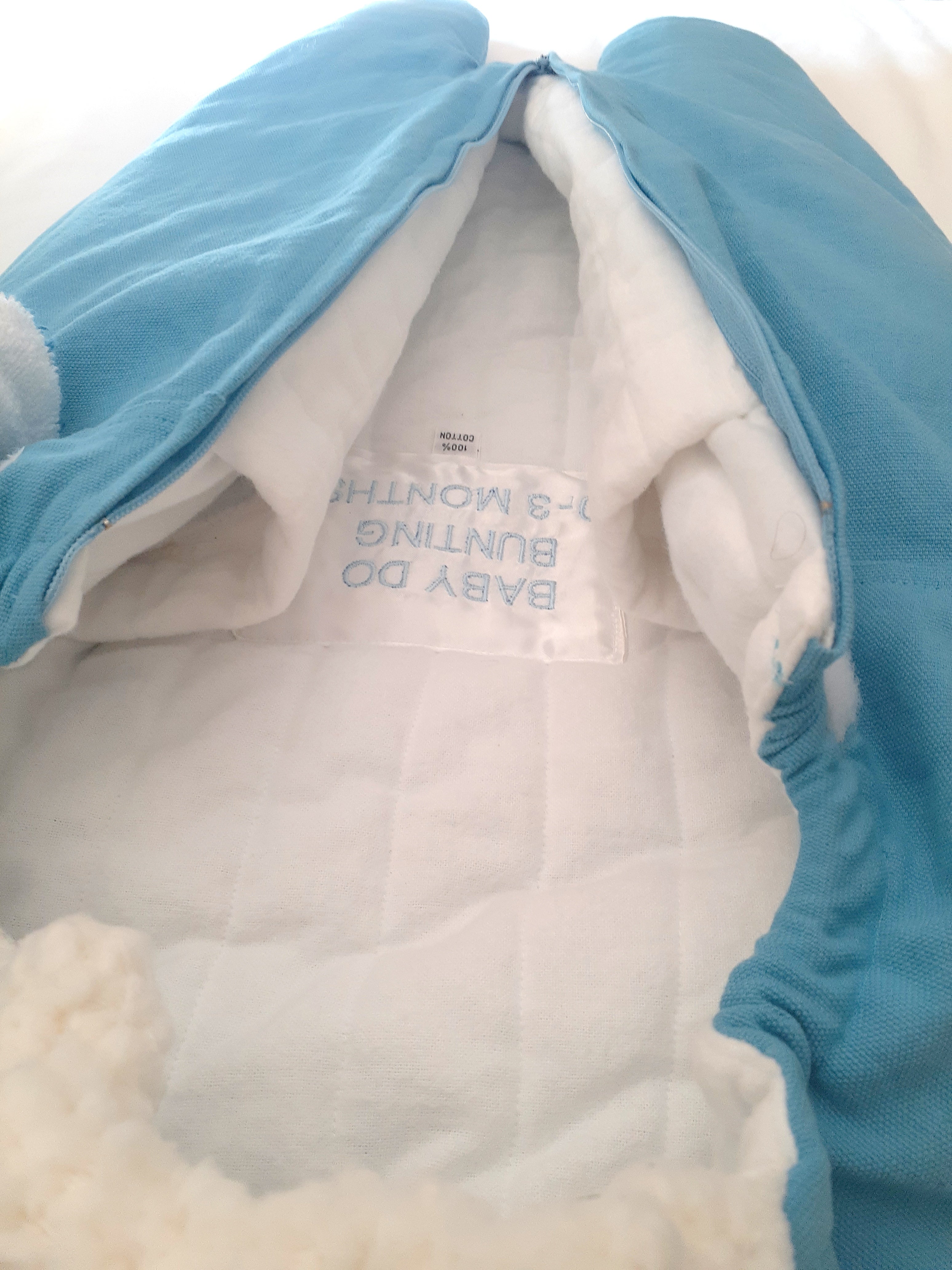 Blue Breathable Baby do® Baby Bunting