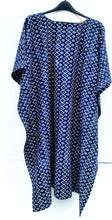 Indigo and White Kaftan
