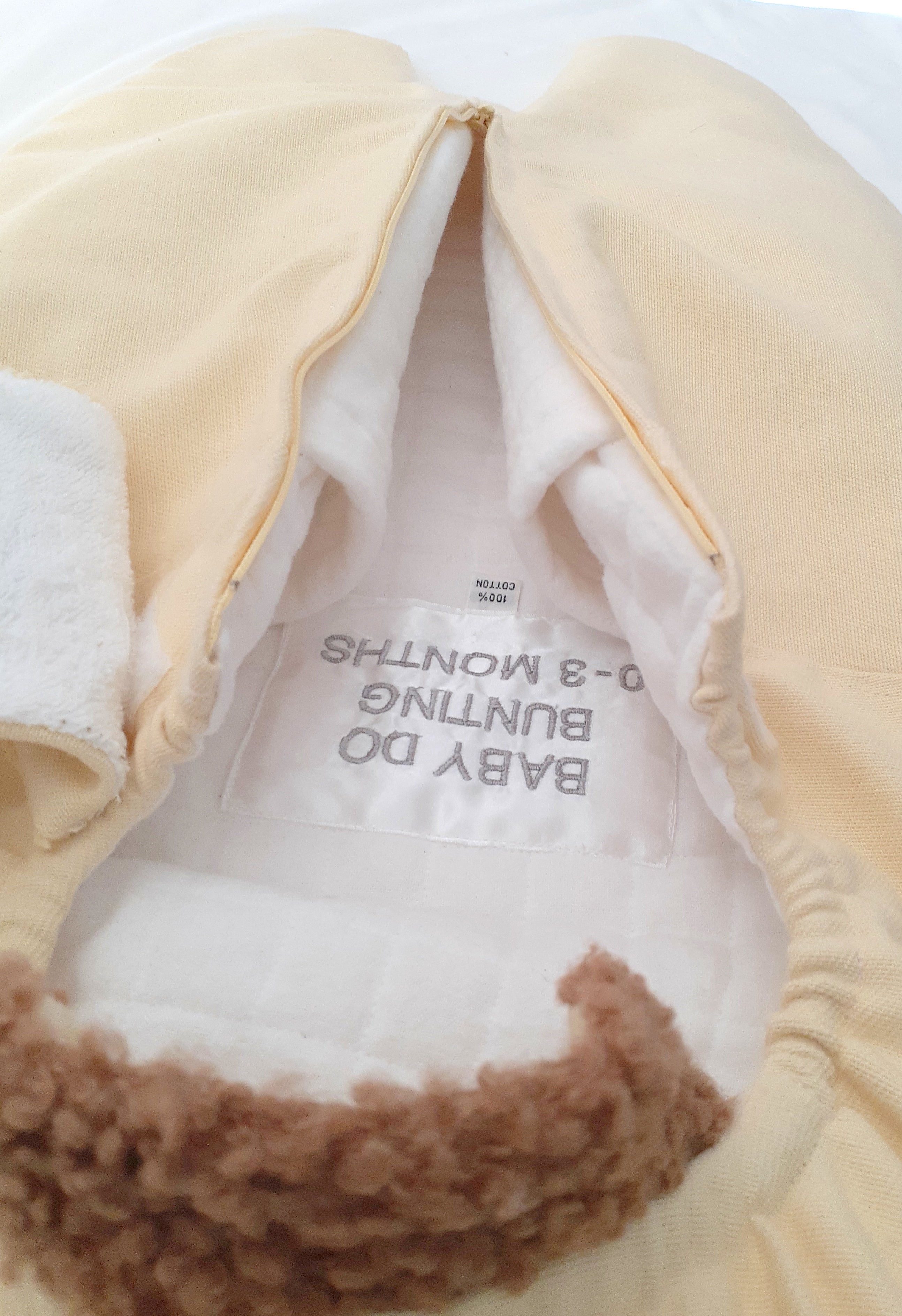 Yellow Breathable Baby do® Baby Bunting